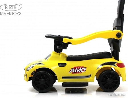 Каталка RiverToys F001FF-P (желтый)