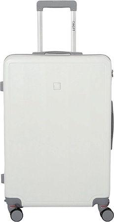 Чемодан-спиннер Grott 340-614/5-26 (белый)