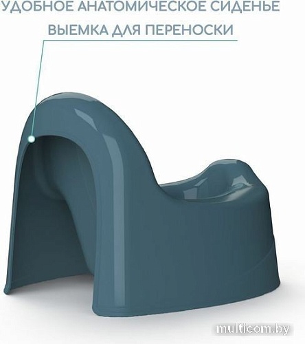 Детский горшок Amarobaby Elect AB221101El/18 (бирюзовый)