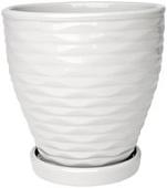 Вазон Вещицы Эллипс Fdtc5 (белый)