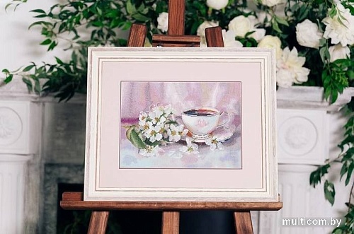 Набор для вышивания Золотое руно Ароматный чай СЖ-060