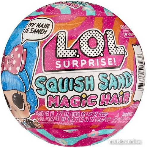 Кукла-сюрприз L.O.L. Surprise! Squish Magic Hair 42174