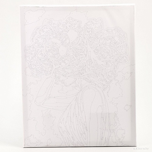 Школа талантов Девушка с пионами 9883130