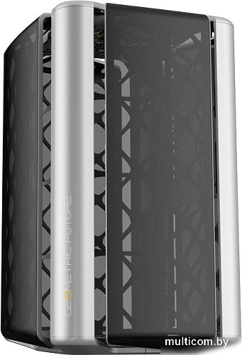Корпус Geometric Future Model 2 The Ark (серебристый/черный)