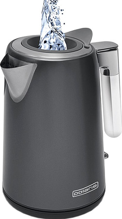 Электрический чайник Polaris PWK 1746CA Water Way Pro (серый)