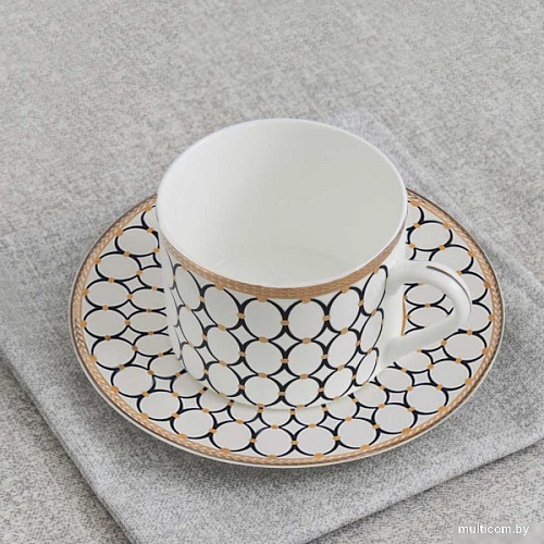 Чашка с блюдцем Mandarin Decor Версаль DS14F14306-250-2W