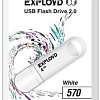 USB Flash Exployd 570 4GB (белый)