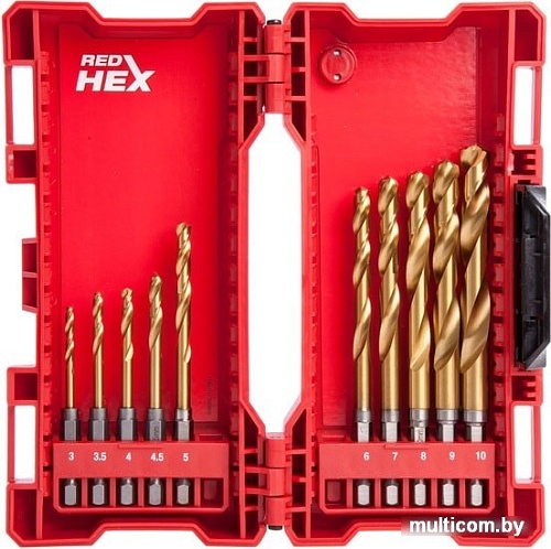 Набор оснастки Milwaukee 48894759 (10 предметов)