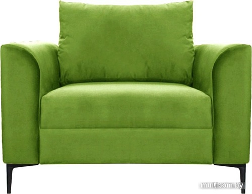 Интерьерное кресло Brioli Марк (велюр, B26 зеленый)