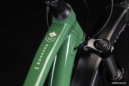 Велосипед Kross Hexagon 4.0 EQ 29 M/18" 2024 (разобранный, зеленый)