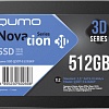 SSD QUMO Novation 3D TLC 512GB Q3DT-512GSKF