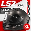LS2 FF808 Stream II (XL, черный)