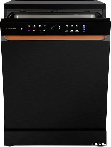 Отдельностоящая посудомоечная машина Hiberg i-Q 6815 LB
