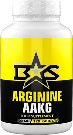 L-аргинин Binasport Arginine AAKG (120 капсул)