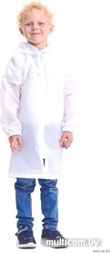 Зонт Русский дождевик Ивент детский 122-134см (белый)