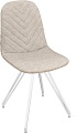 Стул Трия Шерри К4 (белый матовый/микровелюр Duna Brilliant)