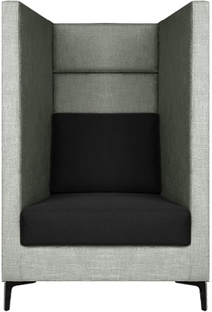 Интерьерное кресло Brioli Дирк (рогожка, J20 серый/J22 графит)