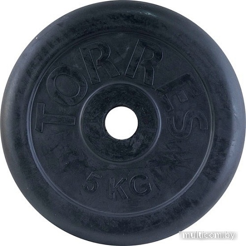 Диск Torres PL50645 31 мм 5 кг (черный)