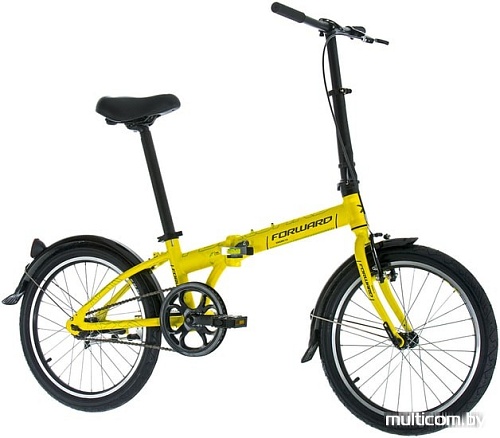 Велосипед Forward Enigma 1.0 (желтый, 2018)