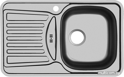 Кухонная мойка Ukinox Комфорт COL780.480-GW8K 1R