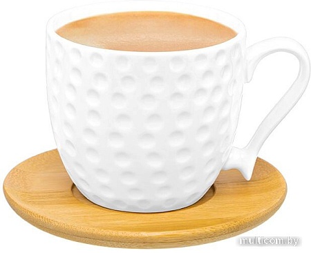 Чашка с блюдцем Elan Gallery Сфера 540399