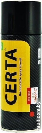 Эмаль Certa Standart RAL 1003 400°С 520 мл (желтый)