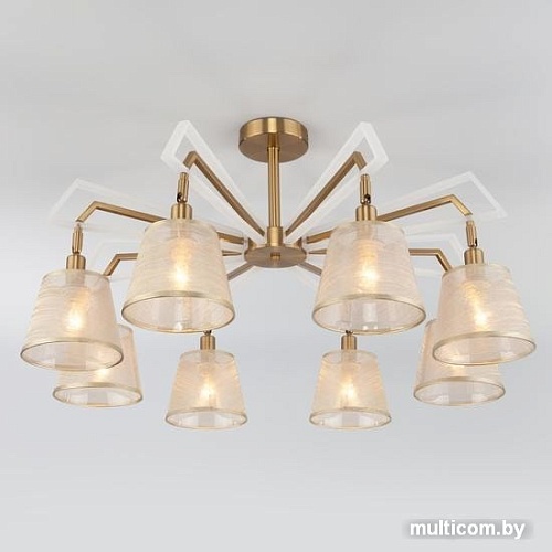 Припотолочная люстра Евросвет Alicante 60082/8 (золотая бронза)