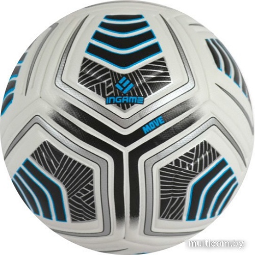 Футбольный мяч Ingame Move (5 размер, голубой)