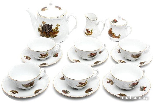 Сервиз Cmielow i Chodziez Rococo Охота OMD1051-Рококо-18