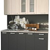 Готовая кухня Интерлиния Мила 16-60 (бетон-антрацит-травертин)