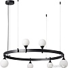 Подвесная люстра Kinklight Бьянки 07808-6.19 (черный)
