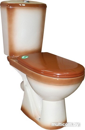 Унитаз Rosa Комфорт (коричневый)