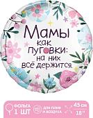 Воздушный шар Leti Мамы как пуговки 9229202 (1 шт)