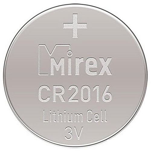 Батарейки Mirex CR2016 4 шт 23702-CR2016-E4