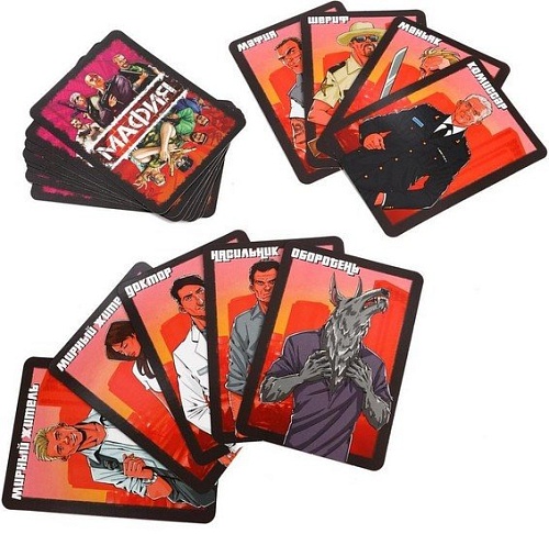 Настольная игра Русский стиль Мафия. Тишина Афера 03728