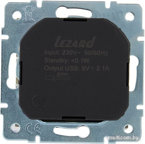 Розетка Lezard Vesna 742-3688-181