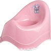 Детский горшок Maltex Мишка 4064 (темно-розовый/белый)