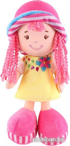 Кукла Maxitoys Малышка Кира в желтом платье и шляпке MT-CR-D01202313-22