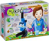 Детский микроскоп Bondibon Науки с Буки Микромир. 13 экспериментов ВВ2713