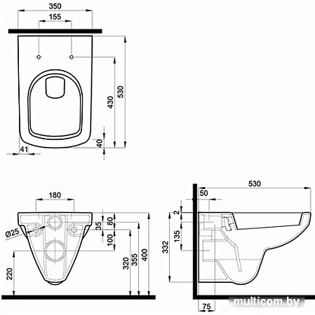 Унитаз Kolo Nova Pro [M33123]
