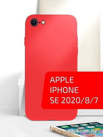 Чехол для телефона Volare Rosso Jam для Apple iPhone SE 2020/8/7 (красный)