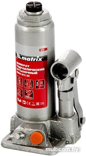 Бутылочный домкрат Matrix 50761 2т