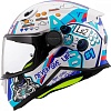 Мотошлем LS2 FF812 Kid Next Level (M, белый)