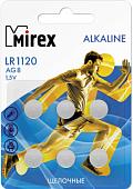 Mirex AG8 / LR1120 1.5V 6 шт блистер 23702-LR1120-E6
