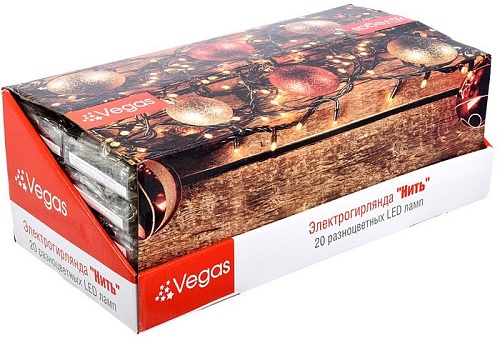 Гирлянда Vegas Нить 55104 20 LED