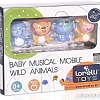 Музыкальная карусель (мобиль) Lorelli Дикие звери 1031025