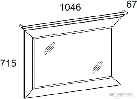 Anrex Tiffany 100 Вудлайн Кремовый