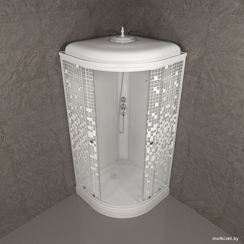 Душевая кабина Triton Мозаика А 100х100