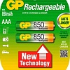 Аккумуляторы GP AAA 850mAh 2 шт. [85AAAHC]