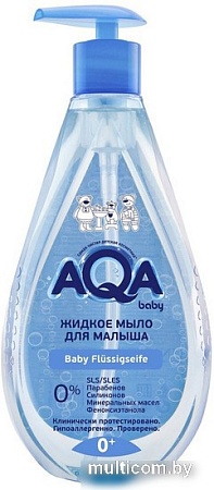 Мыло жидкое детское AQA baby 250 мл